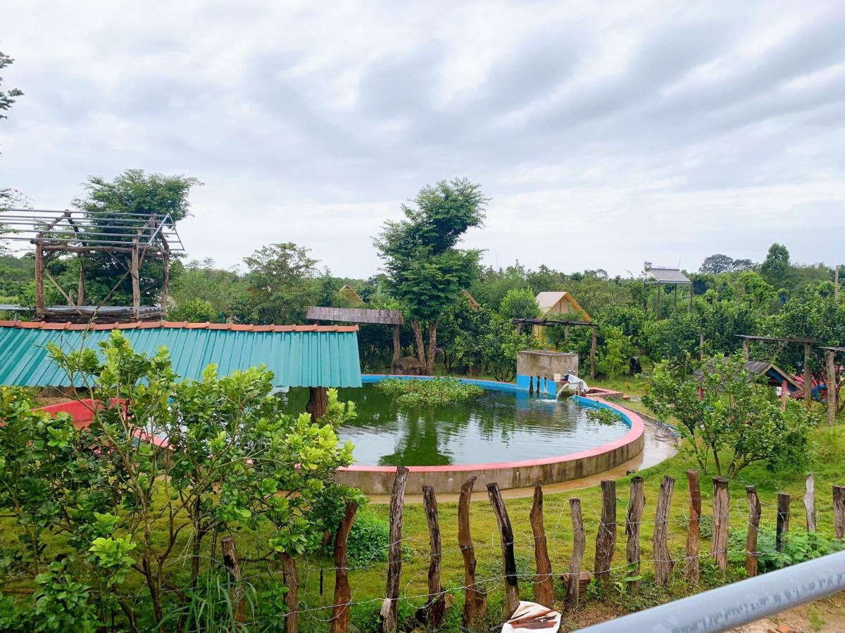 Rice Straw Green Lodge- Resort Quan Tom Extérieur photo