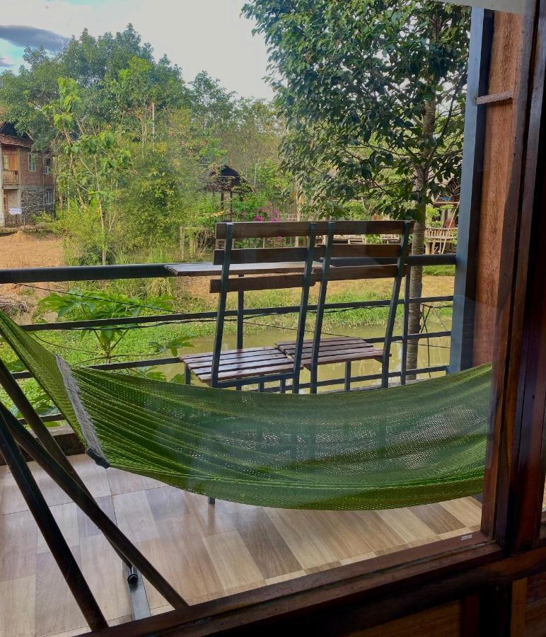 Rice Straw Green Lodge- Resort Quan Tom Extérieur photo